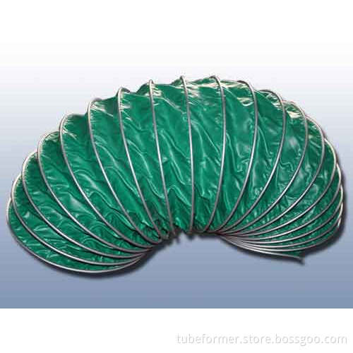 PVC flexible air duct machine